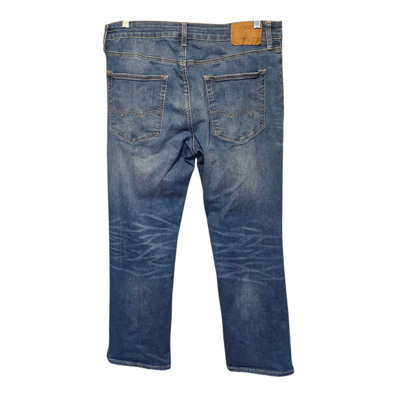 American Eagle Jeans Mens Size 34x30 Blue Original Boot Next Level Flex Normcore - Picture 2 of 16